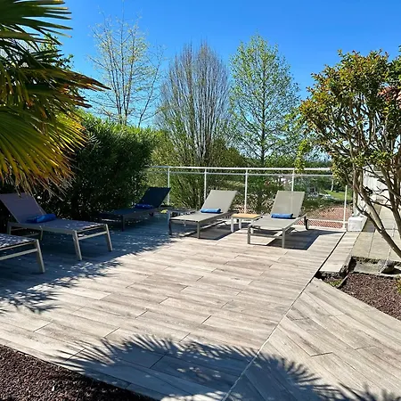 Villa A 5Min De Bayonne Avec Piscine Chauffe Et Salle De Sport